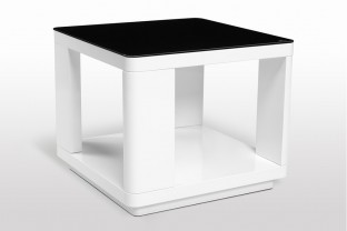 Arletto White Gloss Side Table